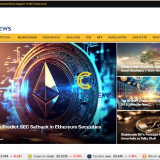 Make Money Crypto  News Website - Runs on Auto Pilot + Free Hosting