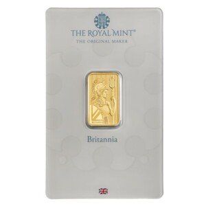 1 gram Gold Bar - The Royal Mint Britannia